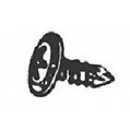 Cr Laurence Black 8-18 x 7/16 in. Phillips Drill Point Screw 15774